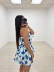 VESTIDO IBIZA AZUL AÑIL VESTIDO IBIZA AZUL AÑIL